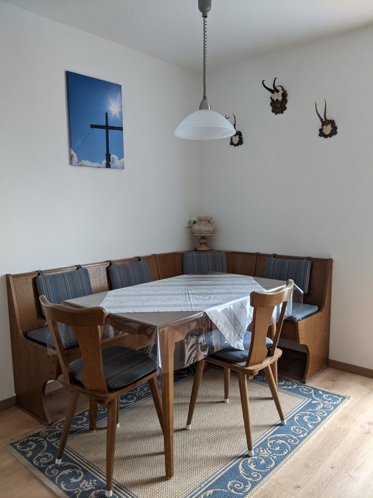 Esstisch Ferienwohnung 1